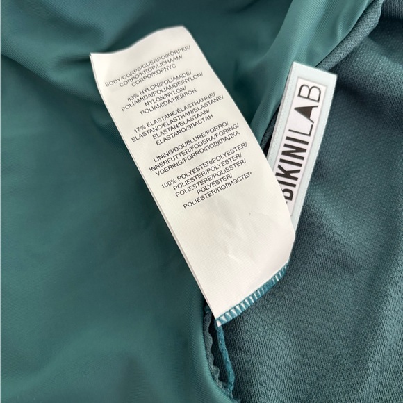 THE BIKINI LAB Lace-up Side High-leg One Piece - Picture 7 of 8